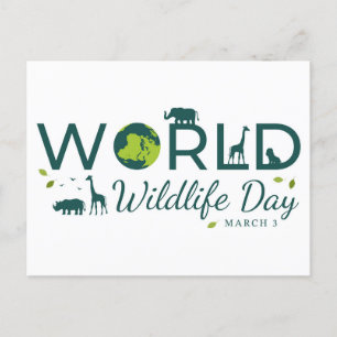 Cartão Postal Dia Mundial da Natureza