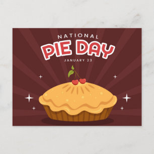 Cartão Postal Dia Nacional da Torta