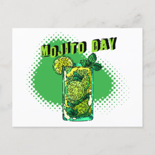 Cartão Postal Dia Nacional do Mojito