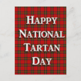 Cartão Postal Dia Nacional do Tartan