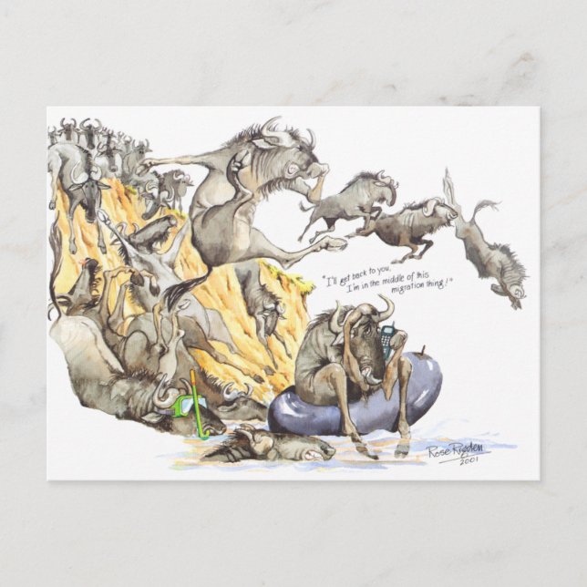 Cartão Postal Dia ocupado (Frente)