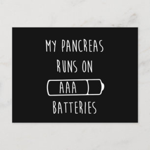 Cartão Postal Diabetes Engraçados Impressão Para Diabetes Tipo 1