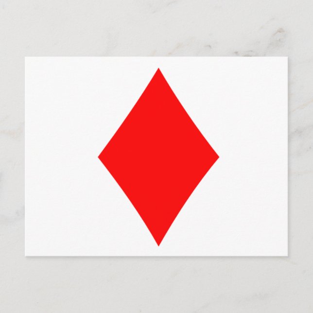 Cartão Postal Diamante (Frente)