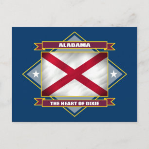 Cartão Postal Diamante do Alabama