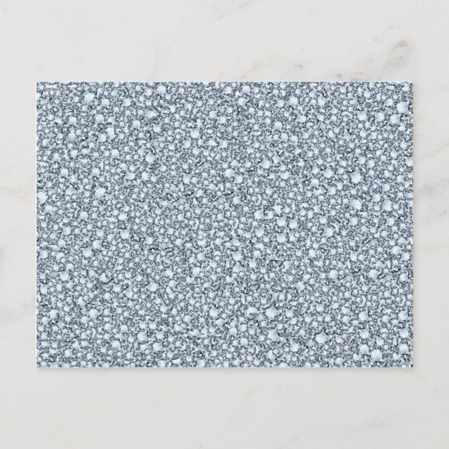 Cartão Postal Diamantes Encruzados Parecem um Padrão de Leitura (Frente)