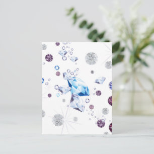 Cartão Postal Diamond Galaxy 1