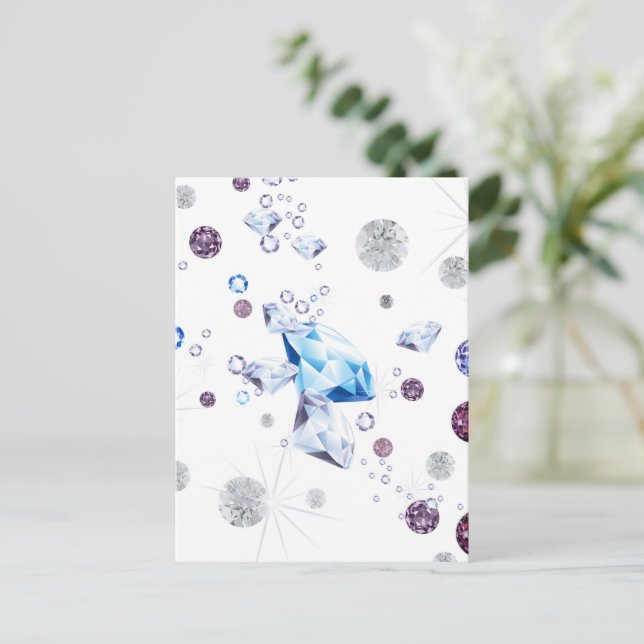 Cartão Postal Diamond Galaxy 1 (Em pé/Frente)