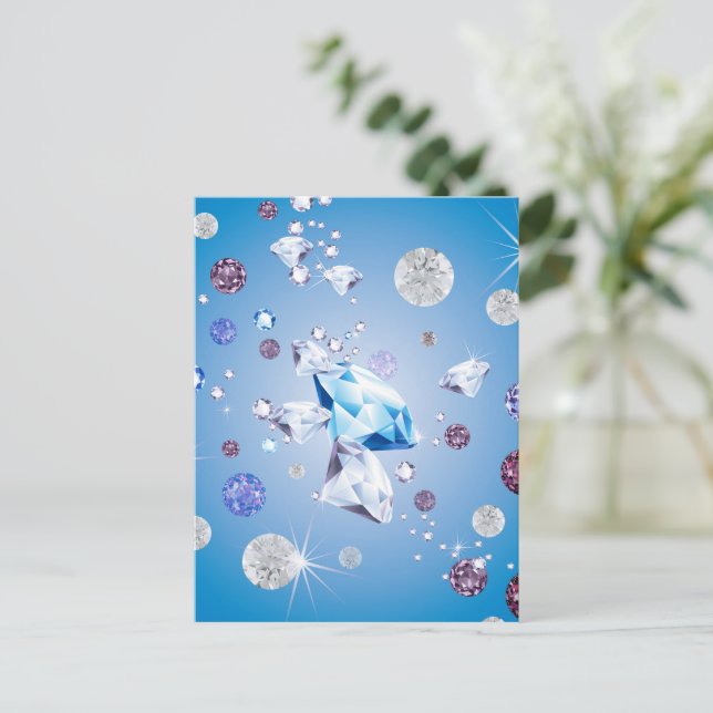 Cartão Postal Diamond Galaxy 4 (Em pé/Frente)