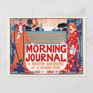 Cartão Postal Diário da manhã - Louis Rhead