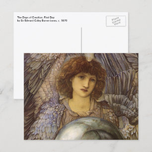 Cartão Postal Dias de Criação, Primeiro Dia de Burne Jones