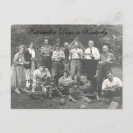 Cartão Postal Dias de Melancia em Kentucky