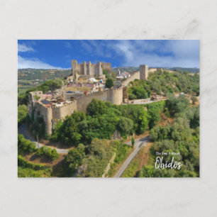 Cartão Postal Dias do Cavaleiro - Obidos Portugal