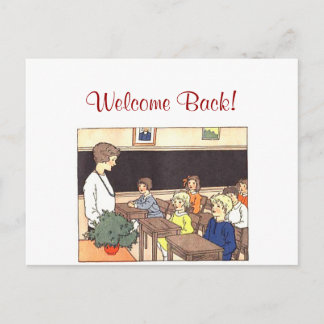 Cartão Postal Dias escolares
