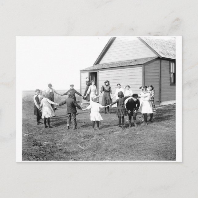 Cartão Postal Dias escolares (Frente)