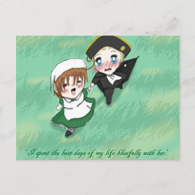 Cartão Postal Dias Felizes (Frente)