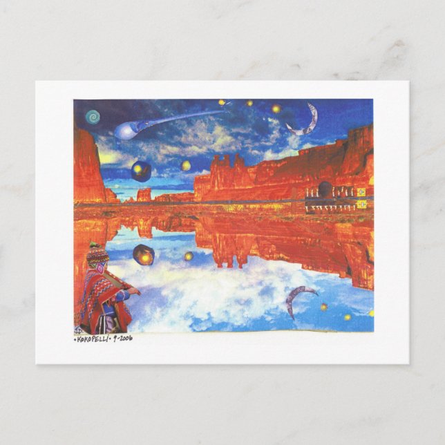 Cartão Postal Dibble_Art12_Kokopelli-b1 (Frente)