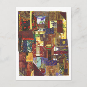 Cartão Postal Dibble_Art20_Crazed_Quilt