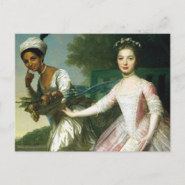 Cartão Postal Dido Elizabeth Belle e Lady Murray