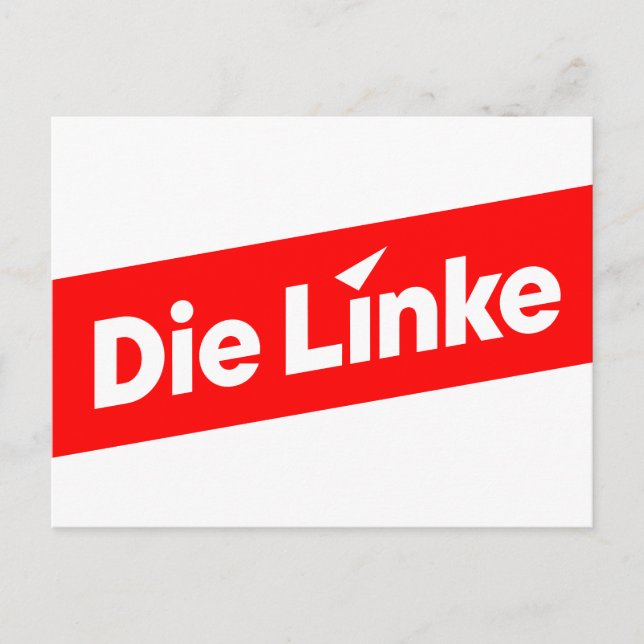 Cartão Postal Die linke  (Frente)