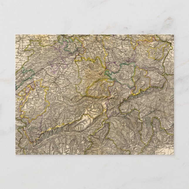 Cartão Postal Die Schweiz (Frente)