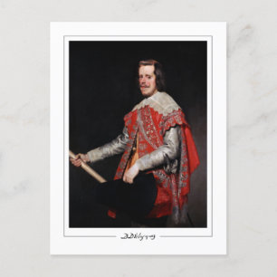Cartão Postal Diego Velázquez nº 6 - Cartão-postal de arte