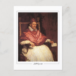 Cartão Postal Diego Velázquez nº 95 - Cartão-postal de arte