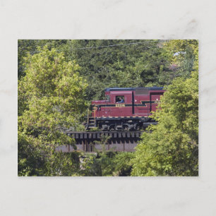 Cartão Postal Diesel 2198 em Trestle