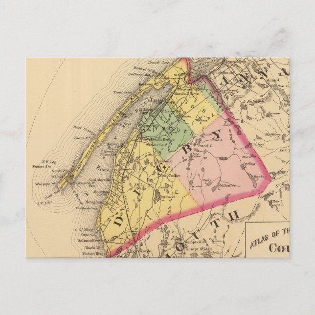 Cartão Postal Digby Co, NS (Frente)