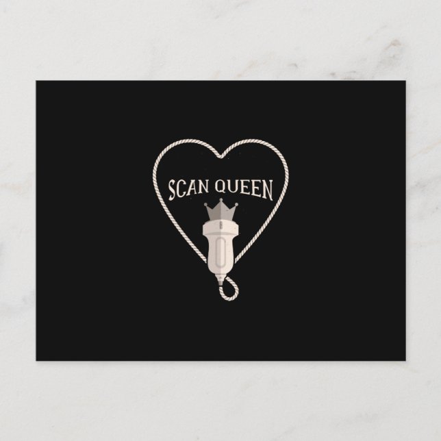 Cartão Postal Digitalizar ultrassom (Frente)