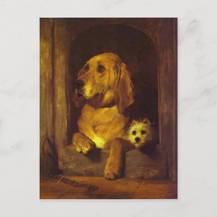 Cartão Postal Dignidade e Impudência de Edwin Henry Landseer