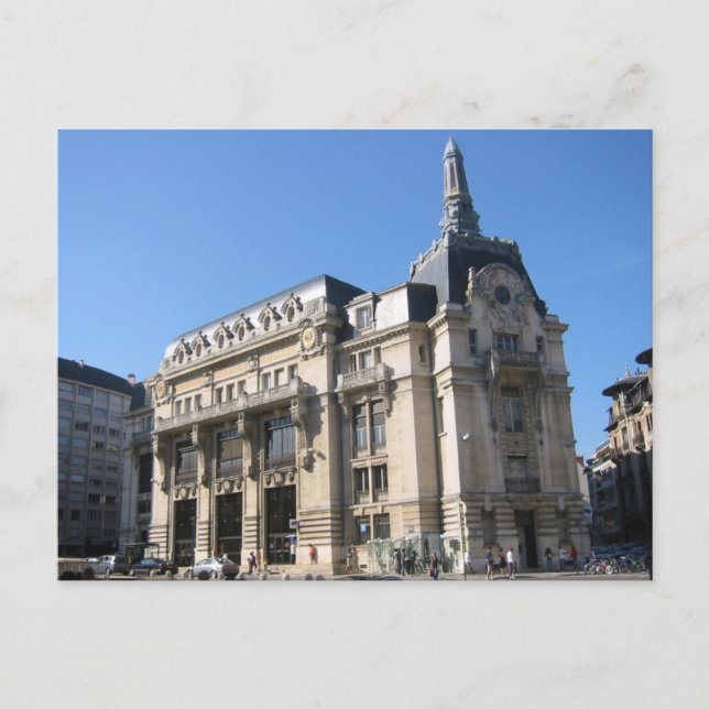 Cartão Postal Dijon, CPost Office (Frente)
