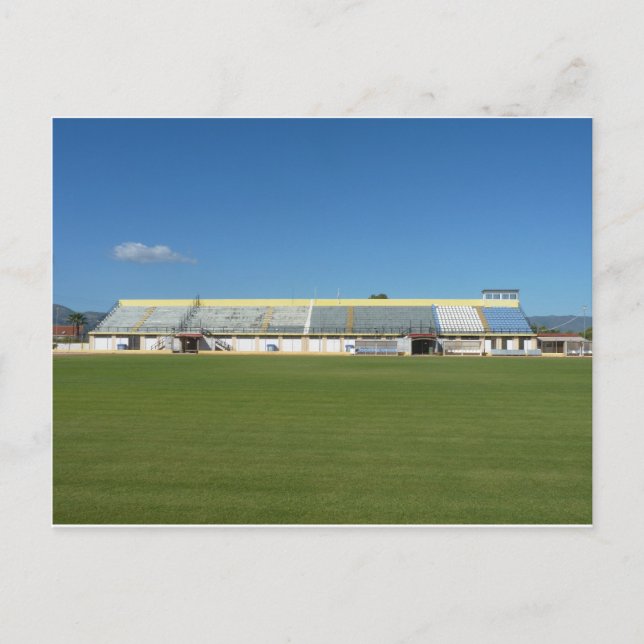 Cartão Postal Dimotiko Stadio - Zakynthos (Frente)