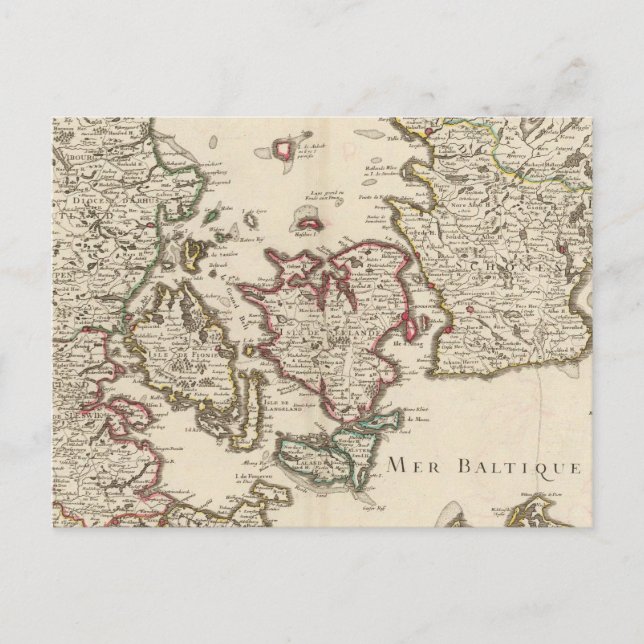 Cartão Postal Dinamarca 7 (Frente)