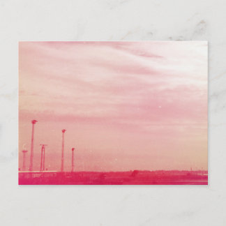 Cartão Postal Dinamarca rosa