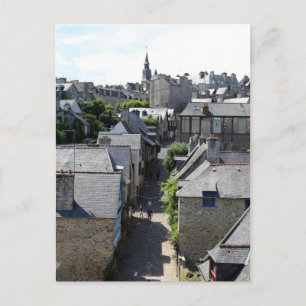 Cartão Postal Dinan, Bretanha, França