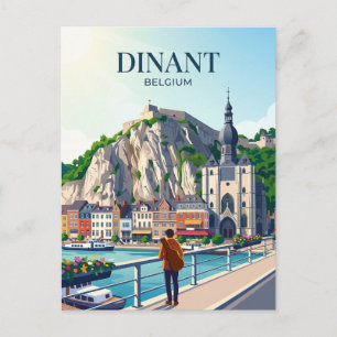 CARTÃO POSTAL DINANT BÉLGICA