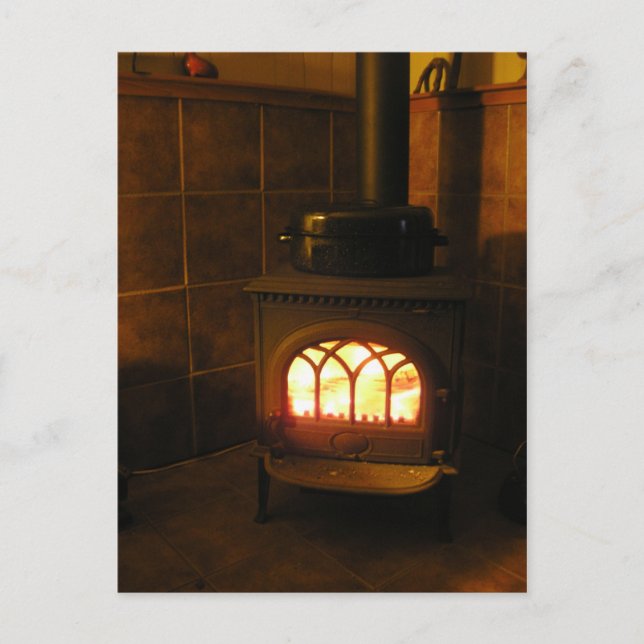 Cartão Postal Dinde au feu (Frente)