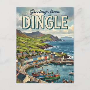 Cartão Postal Dingle Irlanda