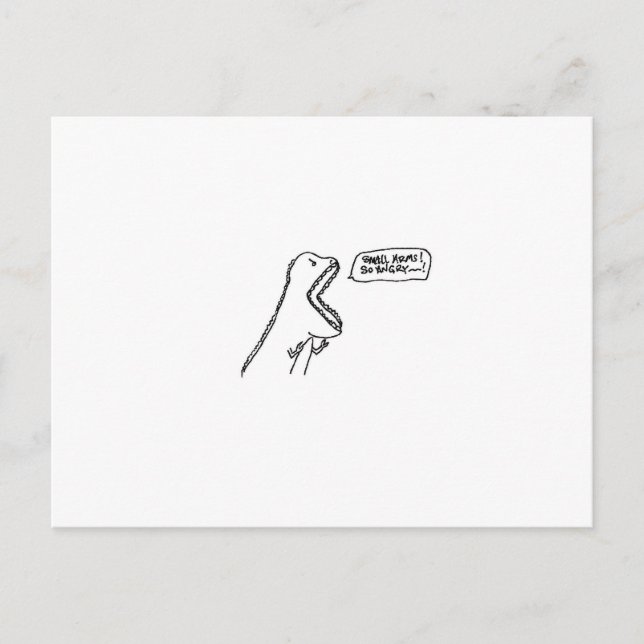 Cartão Postal dino (Frente)