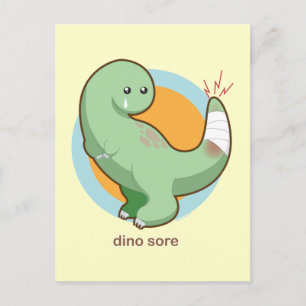 Cartão Postal Dino Sore