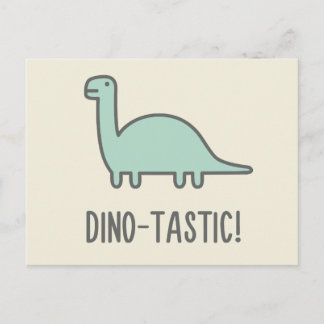 Cartão Postal Dino-Tástico