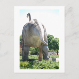 Cartão Postal Dinossauro Brontosauro