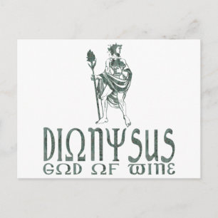 Cartão Postal Dionysus