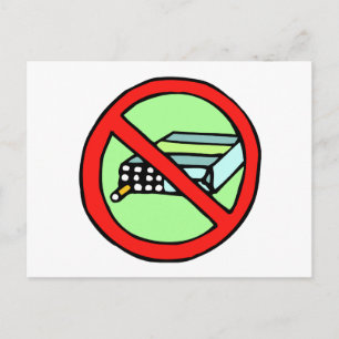 Cartão Postal Direitos do cigarro