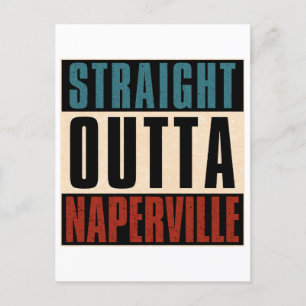 Cartão Postal Direto de Naperville Illinois IL