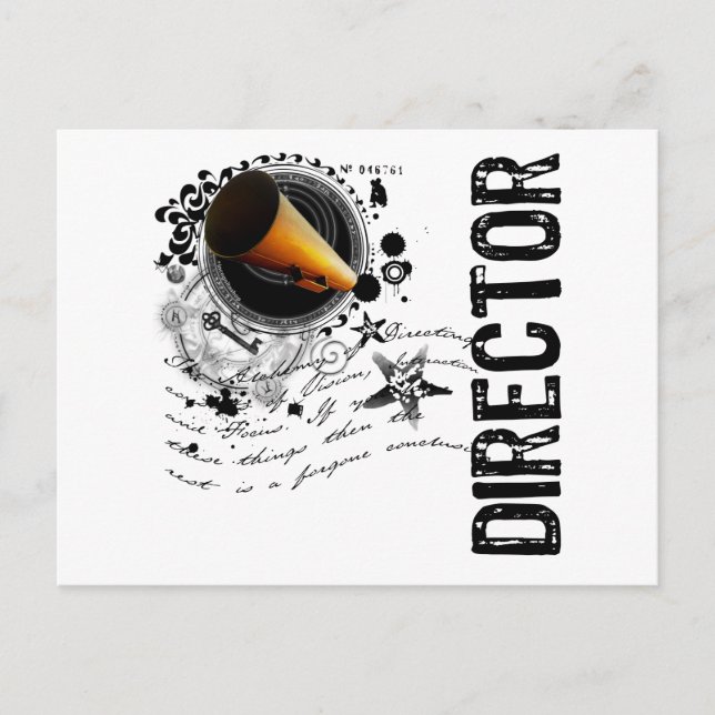 Cartão Postal Diretor Alchemy (Frente)