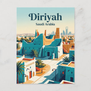 Cartão Postal Diriyah Arábia Saudita