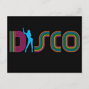 CARTÃO POSTAL DISCO