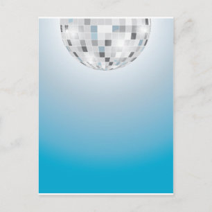 Cartão Postal Disco Ball
