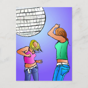 Cartão Postal Disco Divas